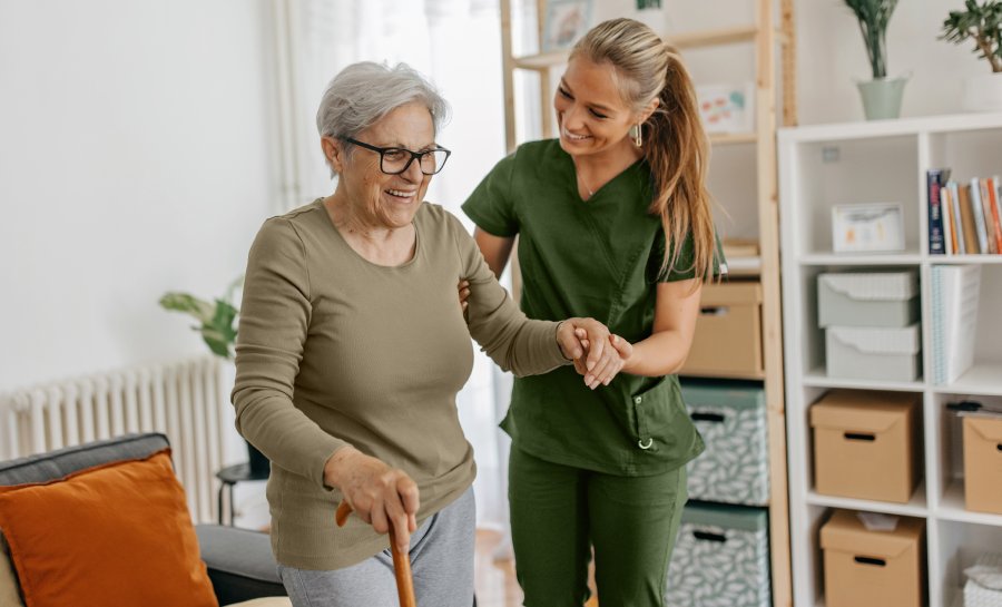 Healthcare professionals consulting